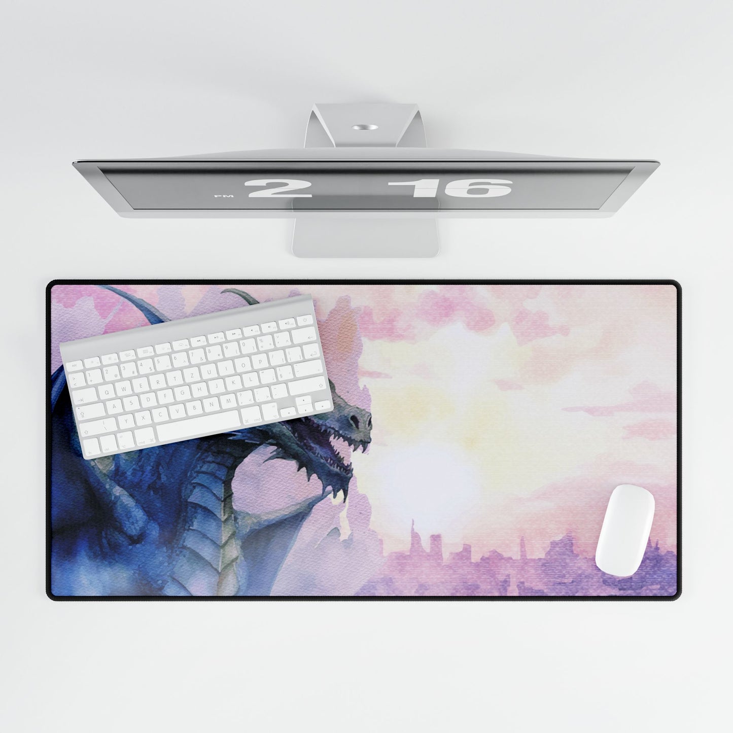 The City Protector Dragon | Gaming Playmat