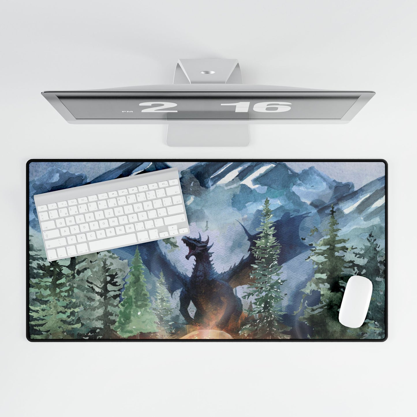 The Forest Fire Dragon | Gaming Playmat