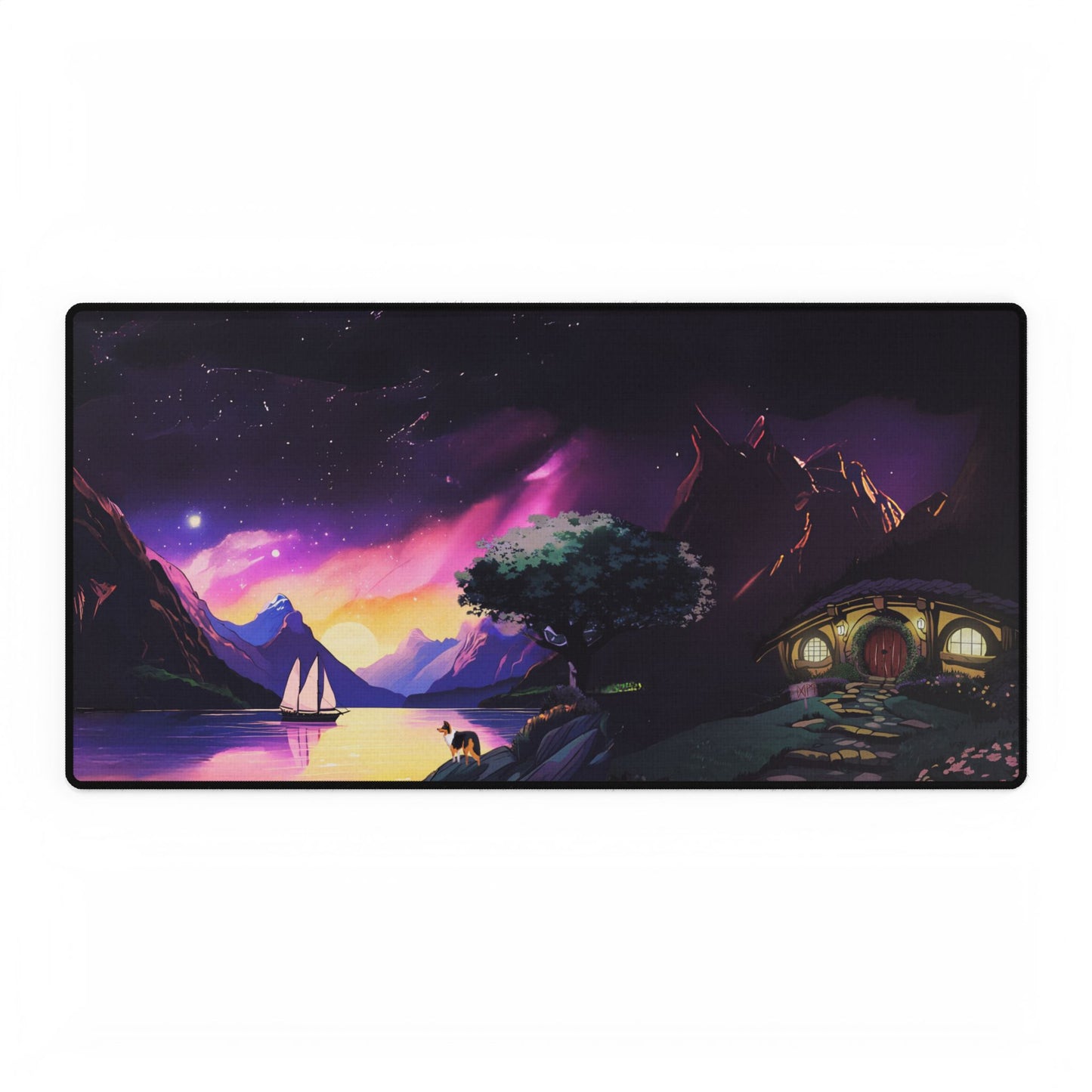 Last Light In Village Vale (Right Side) | Gaming Playmat
