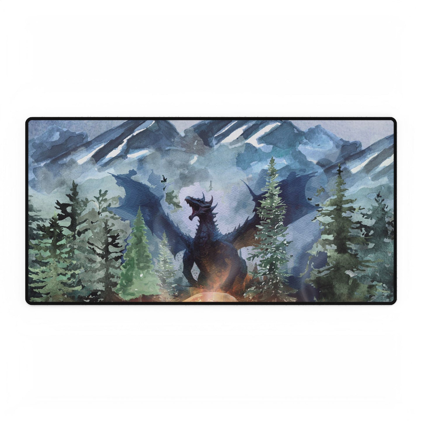 The Forest Fire Dragon | Gaming Playmat