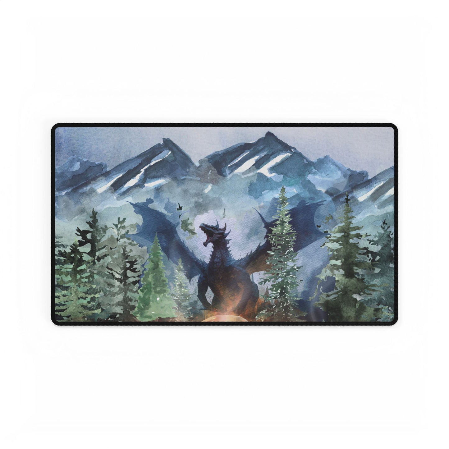 The Forest Fire Dragon | Gaming Playmat
